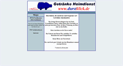 Desktop Screenshot of durstklick.de