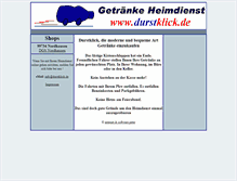 Tablet Screenshot of durstklick.de